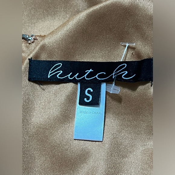 Hutch Jordy Dress Copper Colorblock Chenille Knit Dress Size S NWoT - Picture 16 of 16